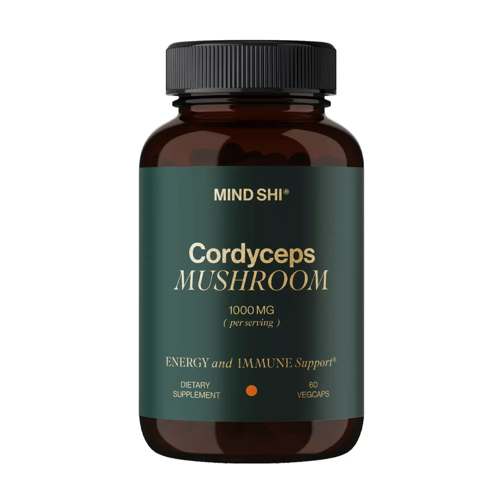 Гриб Кордицепс Mind Shi Cordyceps Mushrooms 1000 мг, 60 капсул