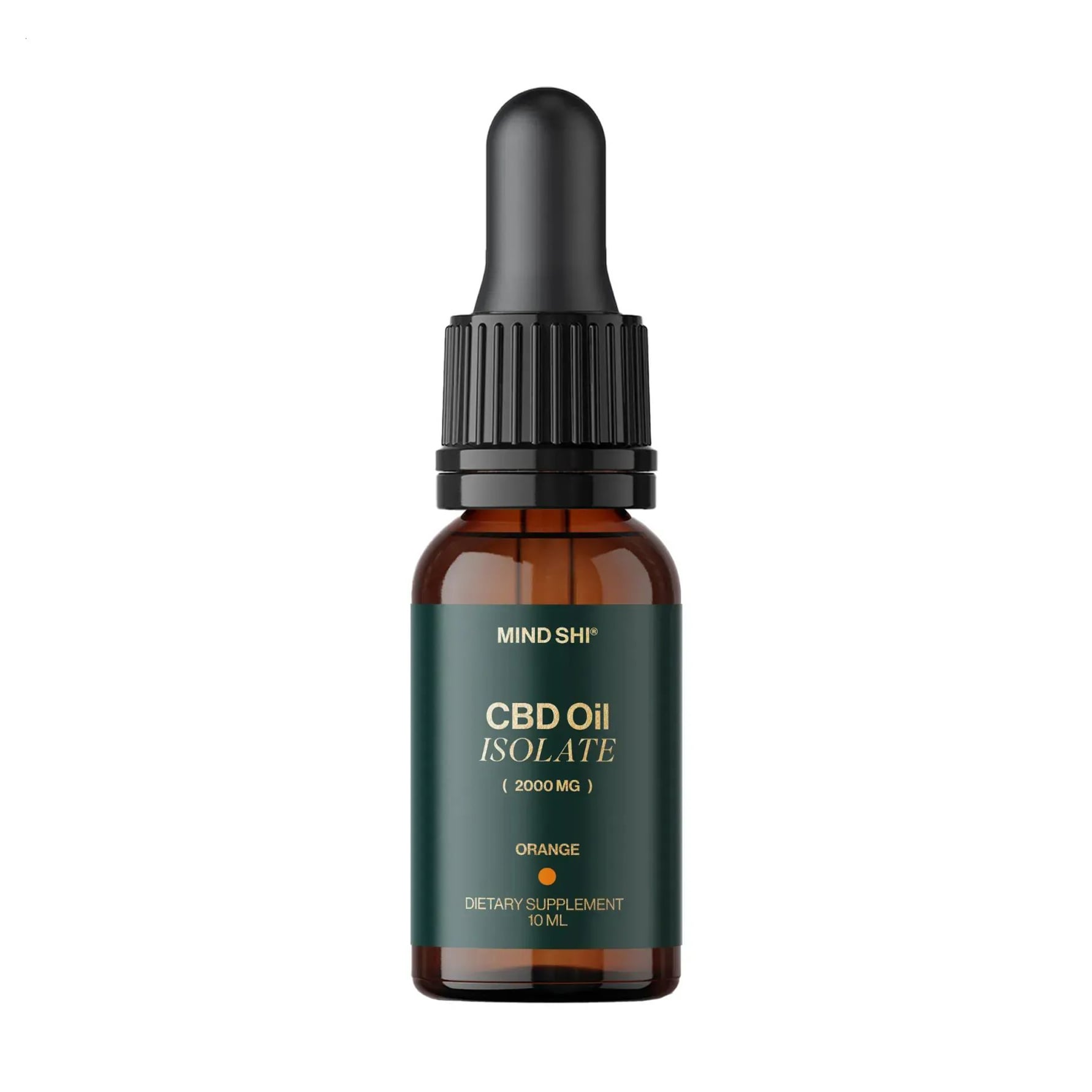 Ізолят олії CBD Mind Shi CBD Oil Isolate 2000 мг, зі смаком апельсина, 10 мл